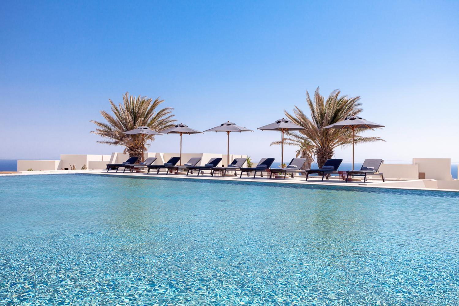 Готель Nous Santorini Месарія Екстер'єр фото